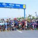 Road Safety Skating Marathon Held In Patna To Promote Traffic Rules