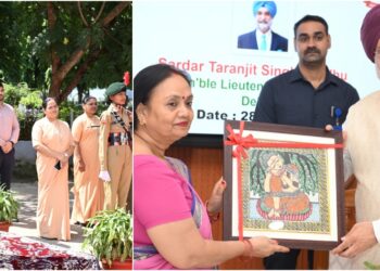 Patna Women’s College Hosts Delhi Lieutenant Governor Taranjit Singh Sandhu For Student Interaction