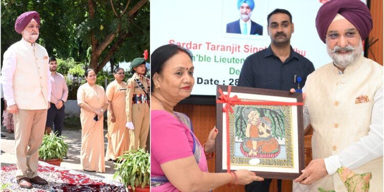 Patna Women’s College Hosts Delhi Lieutenant Governor Taranjit Singh Sandhu For Student Interaction