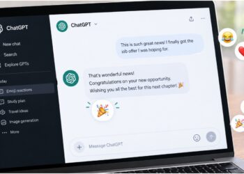 ChatGPT Introduces Reaction Feature, Allowing AI To Respond With Emoji