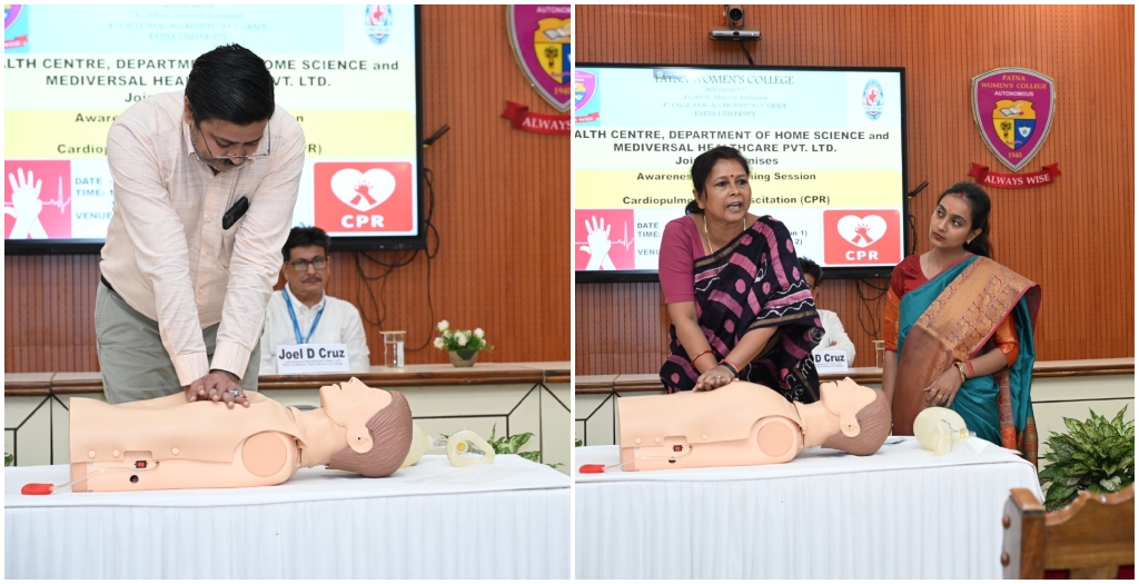 World First Aid Day: Patna Women’s College Trains 233 Staff Members In CPR
