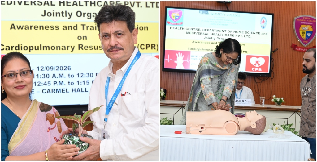 World First Aid Day: Patna Women’s College Trains 233 Staff Members In CPR
