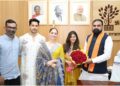 CM Samrat Choudhary Meets Sidharth Malhotra, Tamannaah Bhatia In Patna For The Vvaan Promotion