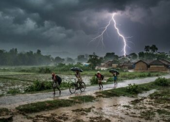 Bihar Weather Alert: Heavy Rain in 5 Districts on September 24, Lightning Warning Issued
