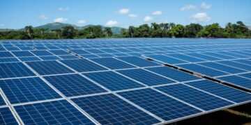 Representative image of rooftop solar panels that will power Bihar government schools