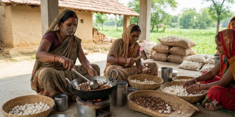 BAU Sabour to Strengthen Bihar’s Makhana Value Chain With Micro-Processing Units