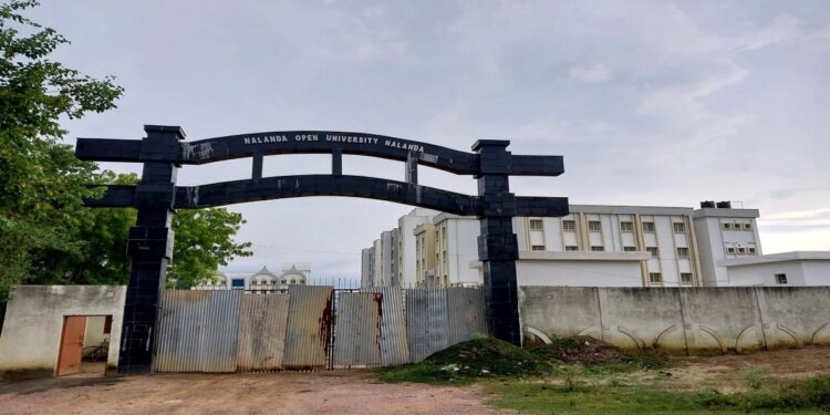 Nalanda Open University building in Bihar following the addition of five new courses for the 2026-27 academic session