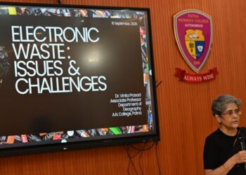 Patna Women’s College Marks Ozone Day With E-Waste Drive, Guest Lecture on Environmental Challenges