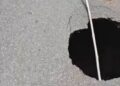 Sarmera-Bihta Highway Develops 20-Foot Sinkhole, Major Accident Averted