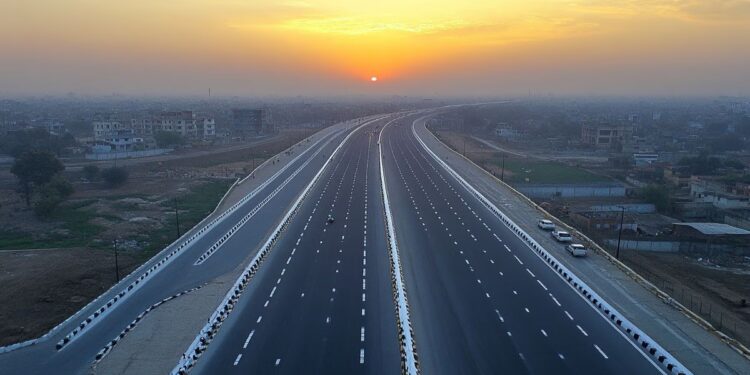 Representative image of a proposed expressway, illustrating the Gorakhpur-Siliguri Expressway project and pending land acquisition in Bihar.