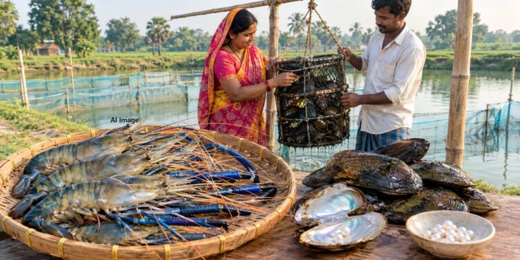 Aquaculture prawn pearl