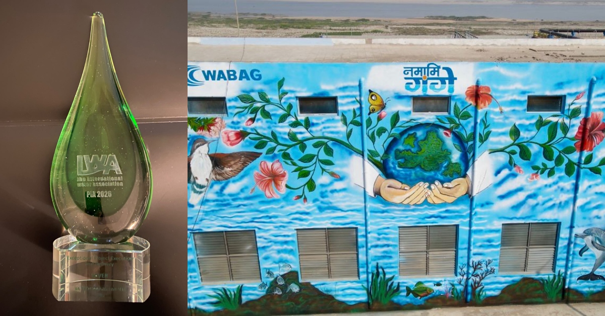 Patna’s Digha-Kankarbagh STP Project Wins IWA Silver Award 2026