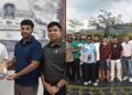 Indian cricketer Rinku Singh visits Rajgir Zoo Safari and Nature Safari in Bihar to explore wildlife and natural landscapes.