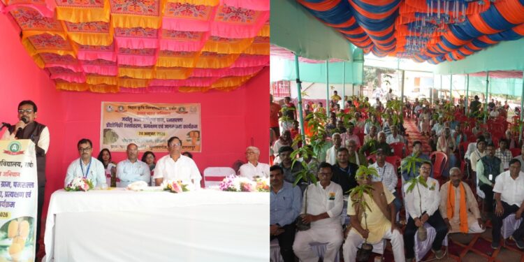 BAU To Develop Bhagalpur Village As Jardalu Mango Village, Distributes 100 Saplings