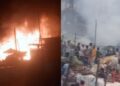 Patna Khemnichak Market Fire Destroys Over 50 Shops, Four Gas Cylinders Explode