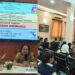 Students attend a guest lecture on adolescent health and menstrual hygiene at Patna Women’s College