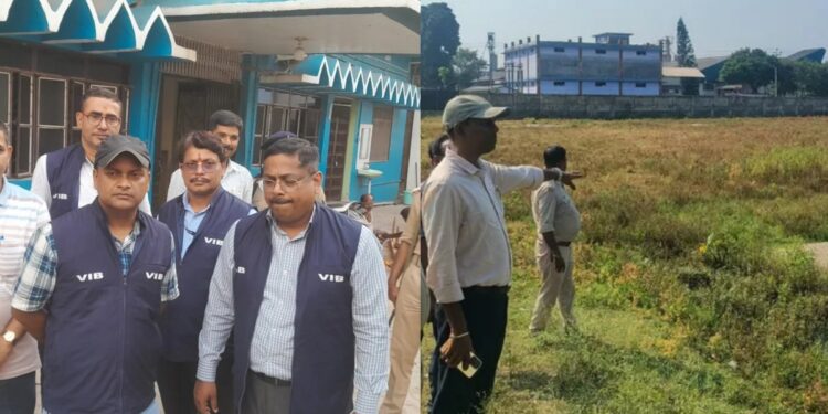 Bihar Vigilance Bureau raid in a disproportionate assets case.