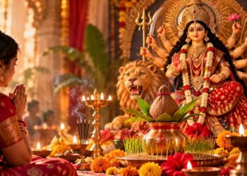 Sharadiya Navratri 2026 Begins: Goddess Durga Arrives On Elephant, Navarna Mantra And Nine Days Of Worship Explained