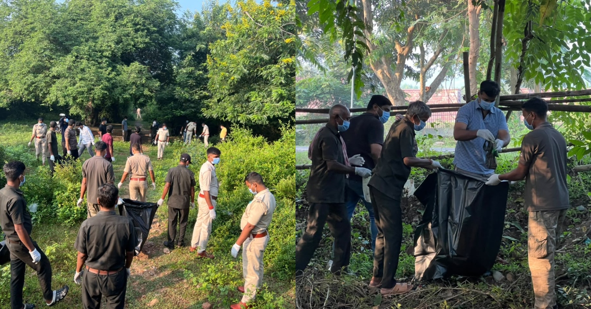 Rajgir Zoo Safari Organises Cleanliness Drive To Mark Gandhi Jayanti, Collects 125 Kg Waste