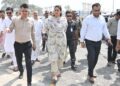 Bihar Industries Minister Shreyasi Singh Inspects Leather Park in Muzaffarpur; BIADA Flags Road, Emphasises Improvement of Industrial Facilities