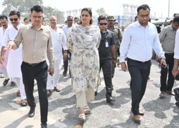 Bihar Industries Minister Shreyasi Singh Inspects Leather Park in Muzaffarpur; BIADA Flags Road, Emphasises Improvement of Industrial Facilities