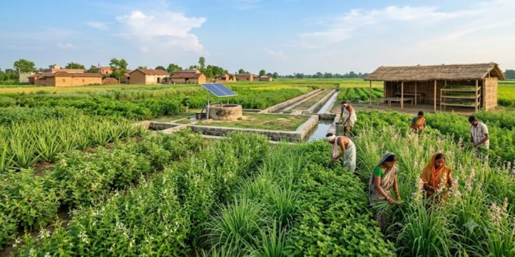 Bihar Plans Integrated System for Medicinal and Aromatic Plant Farming to Boost Farmers’ Income