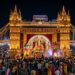 AI Generated Representative image of a London Bridge-themed Durga Puja pandal in Patna