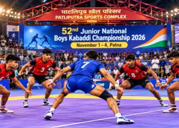 Patliputra Sports Complex To Host Junior National Boys Kabaddi Championship 2026