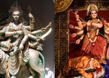 Navratri Day 3: Devotees Worship Goddess Chandraghanta Amid Grand Celebrations Across Patna