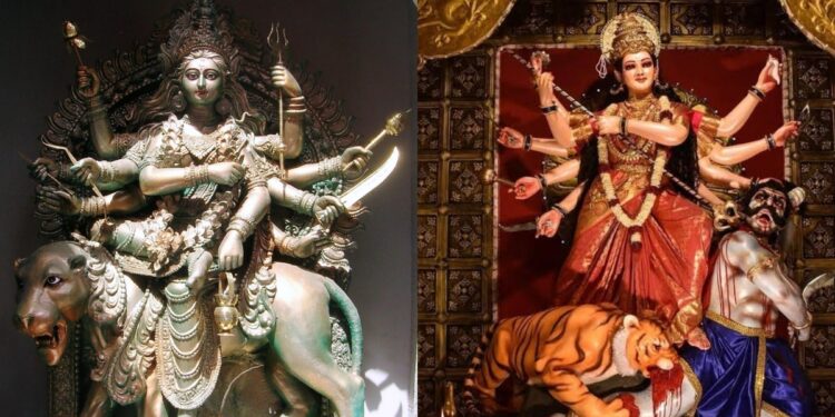Navratri Day 3: Devotees Worship Goddess Chandraghanta Amid Grand Celebrations Across Patna