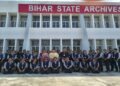 Patna Women’s College History students explore archival records during an educational visit