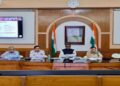 Bihar government officials reviewing Durga Puja security arrangements ahead of the 2026 festival