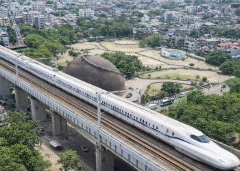 Proposed bullet train corridor connecting Patna with other cities in Bihar