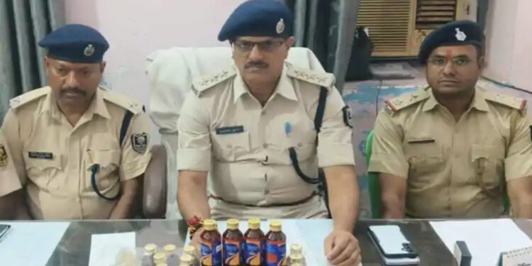 Police seize 24,960 bottles of intoxicating cough syrup from a warehouse in Fatuha, Patna district.