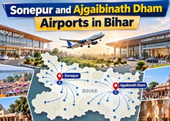 Bihar Government Plans Two New Greenfield Airports: 7,373 Acres Identified for Sonpur and Ajgaibinath Dham Projects