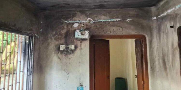 Fire Breaks Out at BDO’s Government Residence in Samastipur, Officer Escapes Unhurt