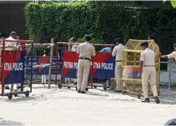 Police Tighten Security In Patna Ahead Of CJP Protest; Three Student Leaders Detained