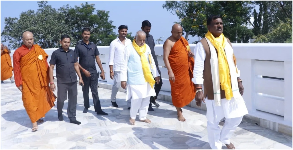 Rajgir's Vishwa Shanti Stupa Marks 57th Foundation Day With Message Of Peace