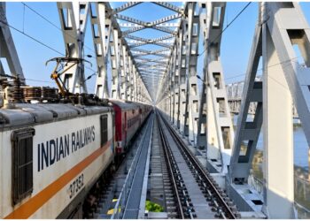 New Double-Line Rail Bridge At Mokama Begins Operations, First Train Crosses Ganges
