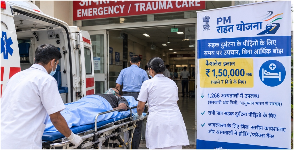 PM Rahat Yojana Offers Cashless Road Accident Treatment At 1,268 Hospitals In Bihar