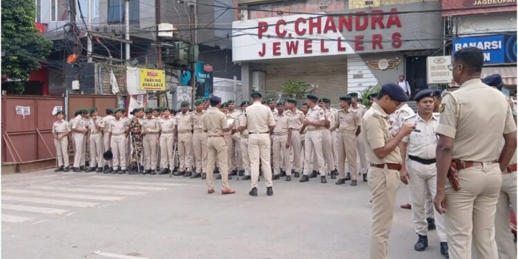 Patna Administration Tightens Security Ahead Of AISA’s Lok Bhawan March Over Voter Roll Revision