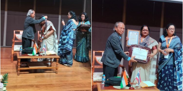 Patna Women’s College’s Faculty Member Dr. Smita Kumari Honoured With ‘Sanskrit Ratna Samman’ In Thailand