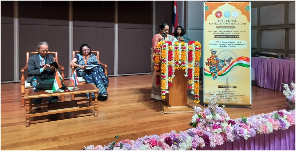Patna Women’s College’s Faculty Member Dr. Smita Kumari Honoured With ‘Sanskrit Ratna Samman’ In Thailand