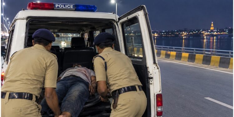Road Accident Victim Taken To PMCH In Police Jeep After Ambulance Delay