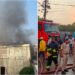 Fire Breaks Out At Patna Junction’s Chandni Market Warehouse During Welding