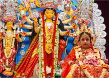 Patna Prepares For Maha Ashtami, Kanya Pujan And Durga Idol Immersion