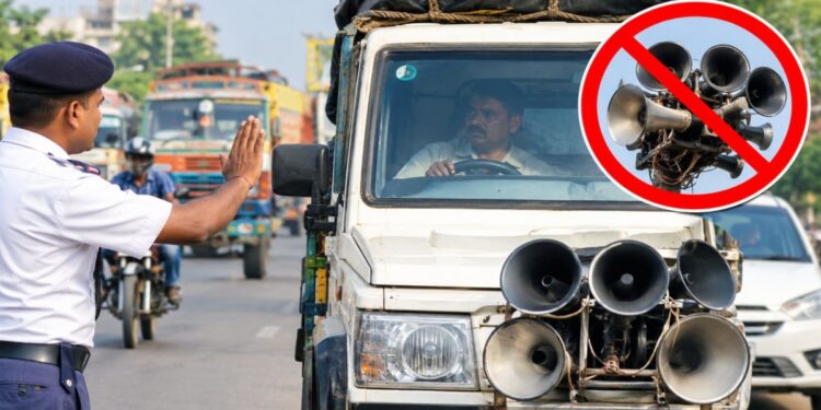 Bihar Transport Department Cracks Down On Illegal Pressure And Multi-Tuned Horns