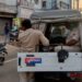 Police investigate a burglary at a GST Assistant Commissioner’s locked house in Patna’s Indrapuri area
