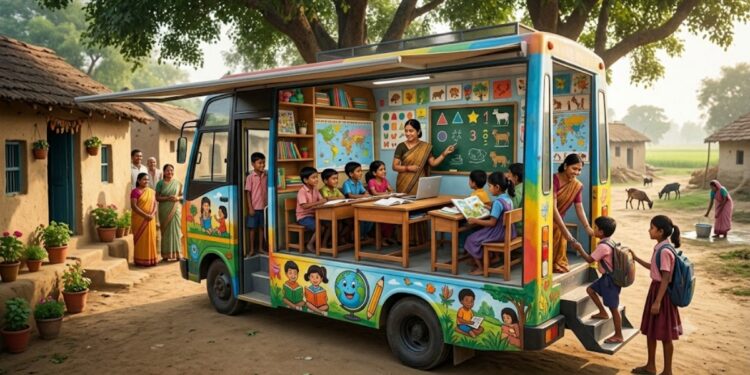 Bihar Government to Launch 'School on Wheels' in 5 Districts, Bringing Classrooms to Children's Doorsteps