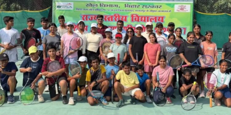 12 Bihar Tennis Players Earn National Championship Berths After Sandis Compound Trials